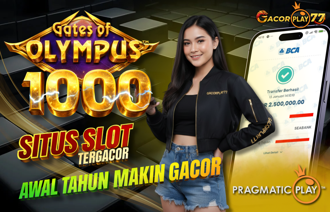 Selamat kepada user id : 4p***5 Wede Rp 2.500.000 di Game GATES OF OLYMPUS 1000 PRAGMATIC PLAY Cair Gk Sampe 1 Menit! Menang Mudah di Gacorplay77